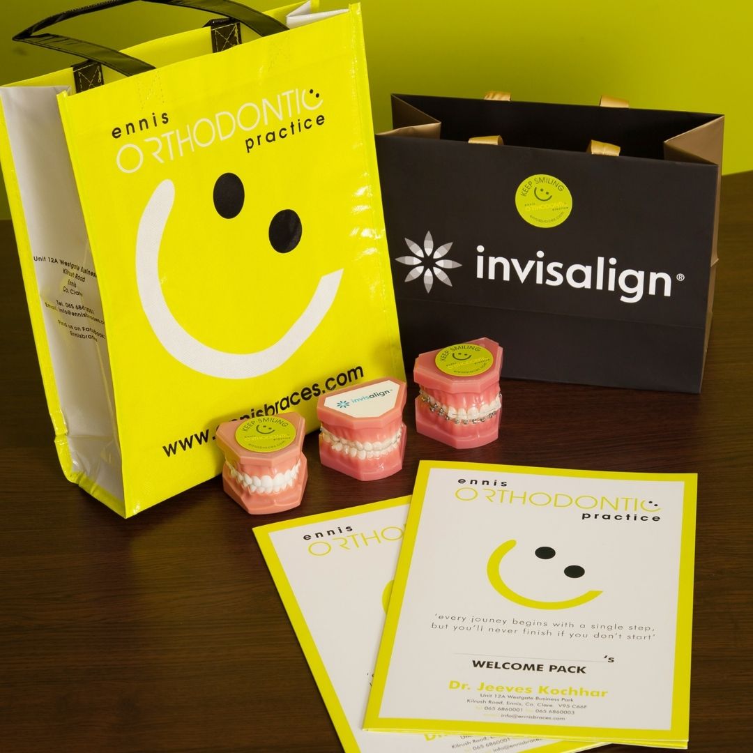 Ennis and Limerick Braces Orthodontist Invisalign Pack